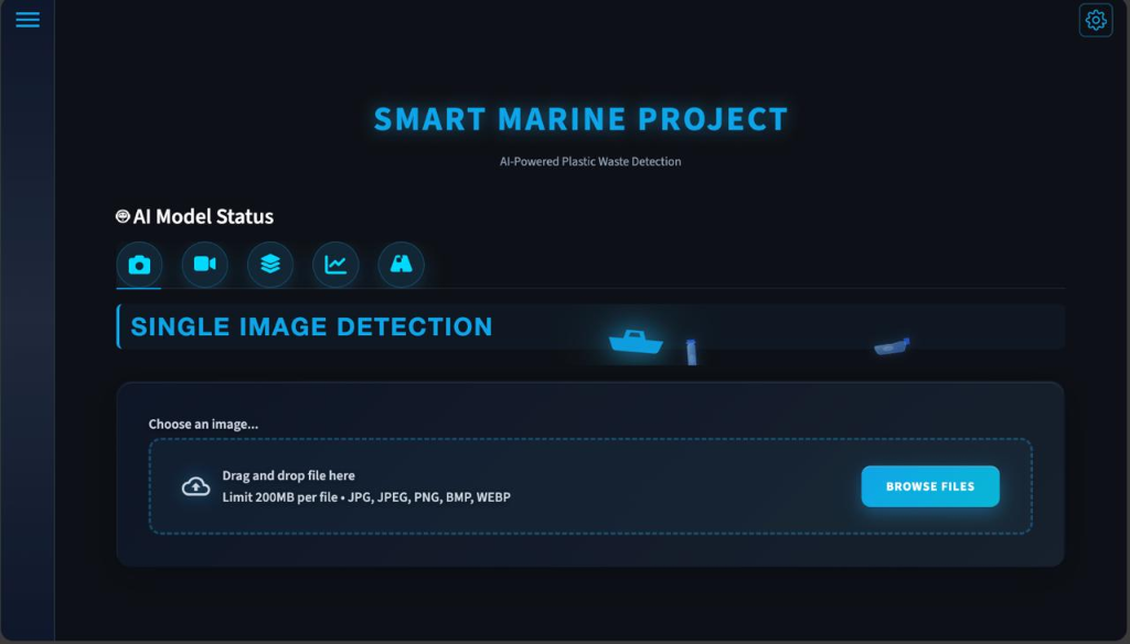 SMART MARINE AI UI image 1