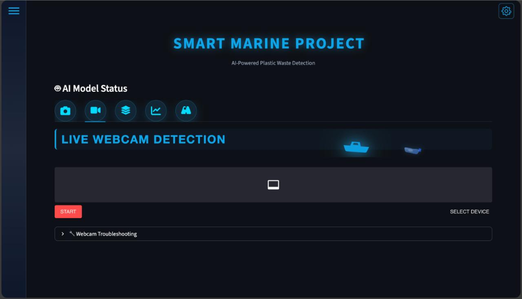 SMART MARINE AI UI image 3